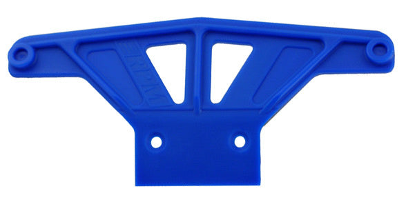 RPM breiter Frontstoßfänger für Traxxas Rustler, Stampede 2WD 1/10 (Blau)