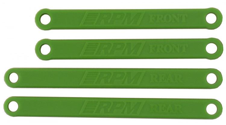 RPM Camber Links HD Set for Traxxas Rustler, Stampede 2WD 1/10 (Green)