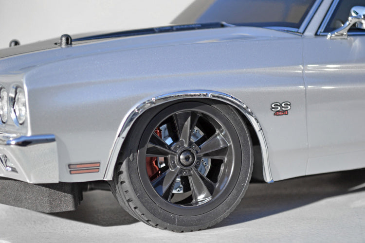 RPM 2 Stück 26 mm Resto-Mod-Felgen für Kyosho Fazer Mk2 (Schwarz)