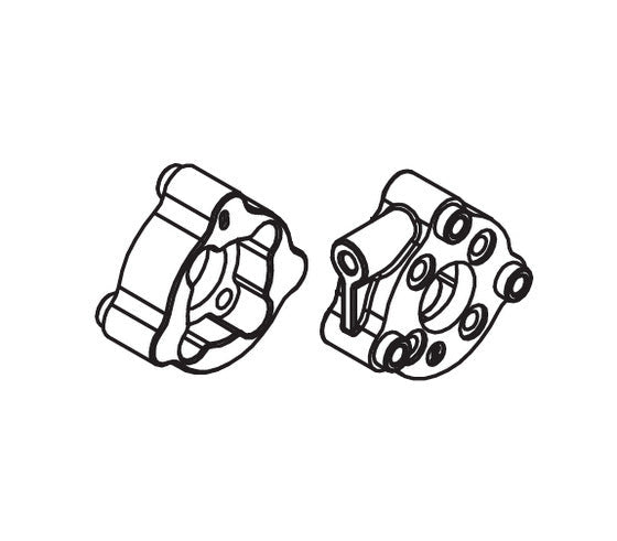 Rear Axle Connector for Absima CR3.4eco 1/10