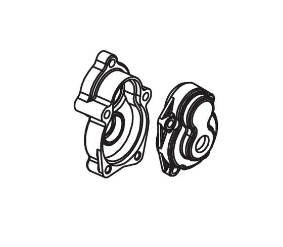 Rear Hub Set for Absima CR3.4eco 1/10