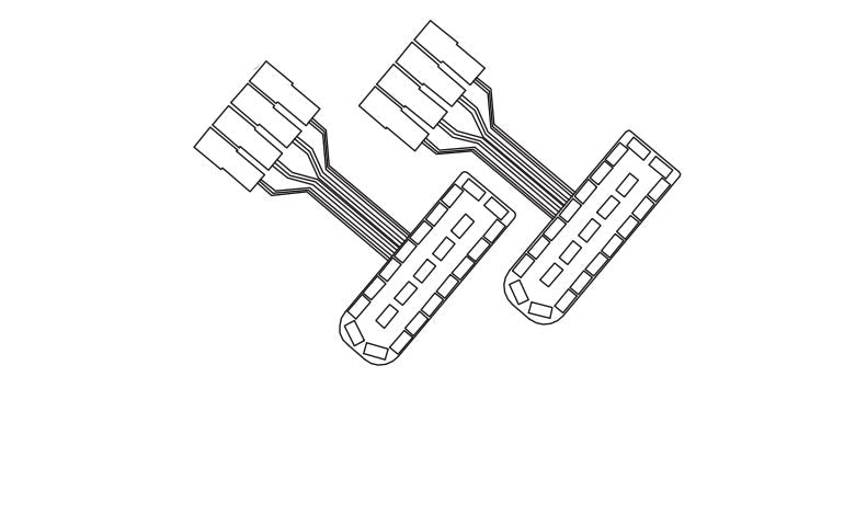 Plaque de feu arrière pour Absima CR4.4 1/10