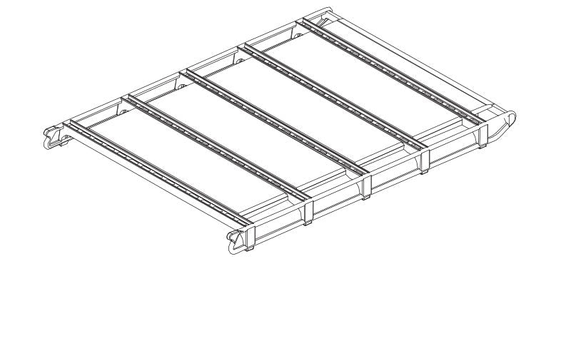 Porte-bagages pour Absima CR4.4 Wolf 1/10