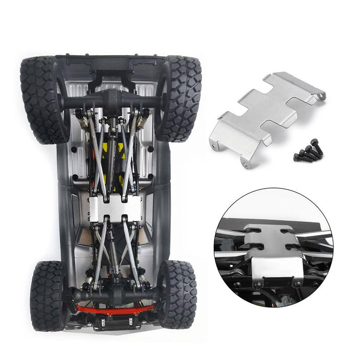 Chassis Protection Skid Plate for Axial SCX24 1/24 (RVS)