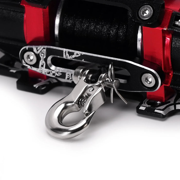 INJORA Dual Motor Metal Simulated Winch 1/10