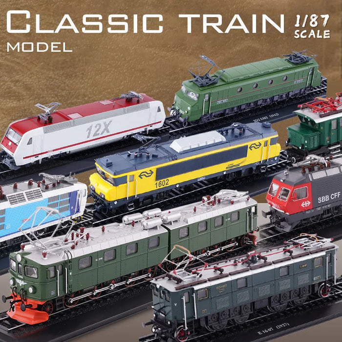 ATLAS European Classic Locomotive Model Train 1/87