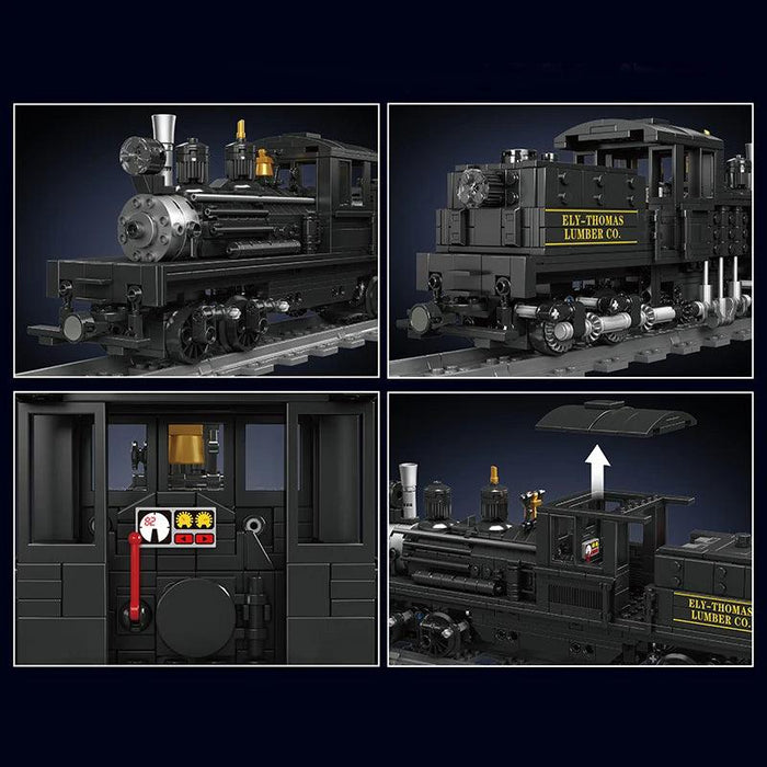 Mould King 12032 Shay-type Steam Locomotive (880 Stukken)