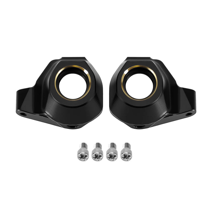 INJORA Steering Knuckles for Axial SCX30 1/30 (Messing)