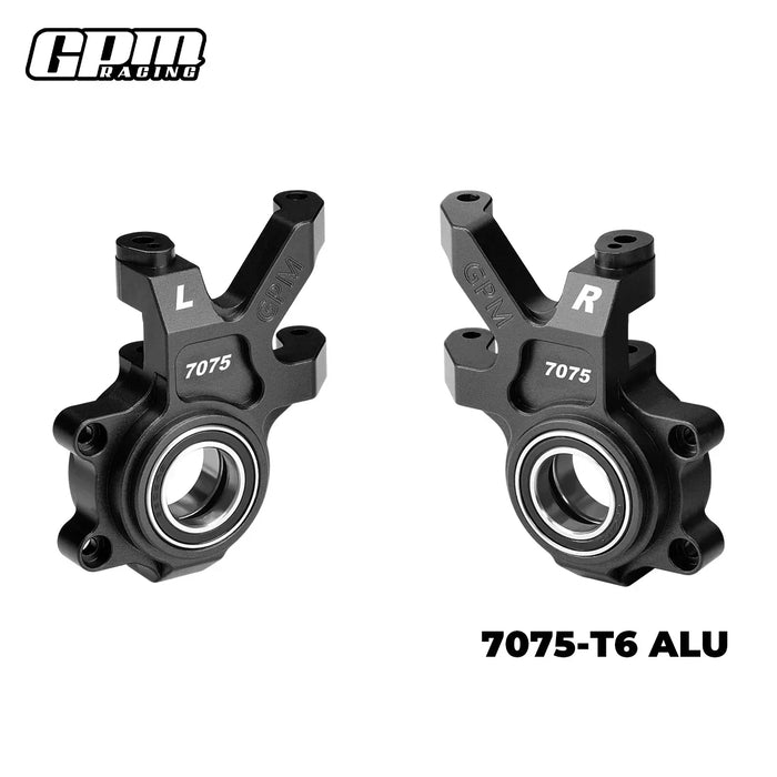 GPM Front Oversized Steering Blocks for Traxxas Funco 1/6 (Alu)