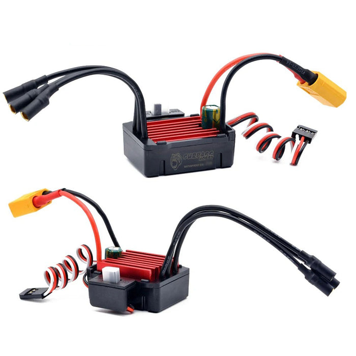 Surpass Hobby 35A ESC ESC sans balais étanche, carte de programme