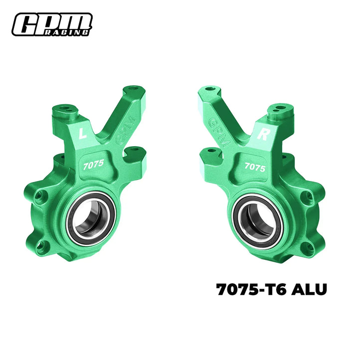 GPM Front Oversized Steering Blocks for Traxxas Funco 1/6 (Alu)