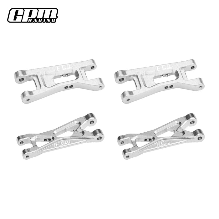 GPM Front & Rear Lower Arms for LOSI Micro-B/T 1/24 1/28 (AL)