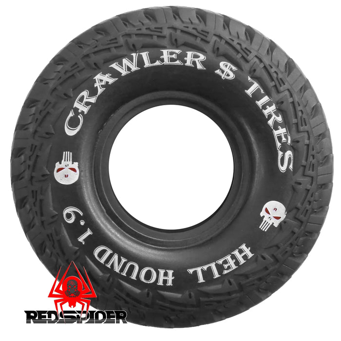 4PCS 1.9" 108x45mm 1/10 Crawler Beadlock Wheels Set (Rubber)