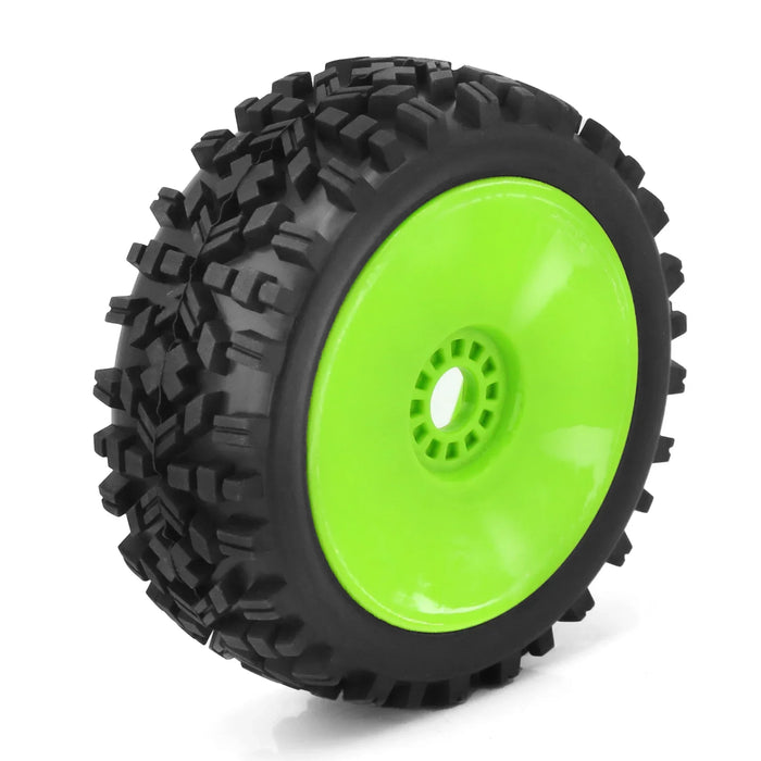 4PCS 118x43mm 1/8 Buggy Tires (Plastic, Rubber)