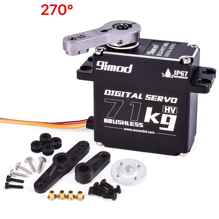 9iMOD 71KG High Torque Servo Brushless High Speed Servo