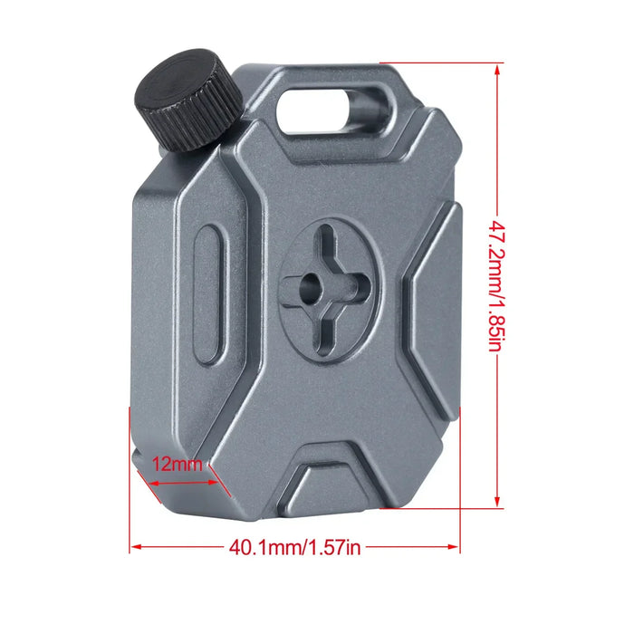 Simulation Fuel Tank Decoration Accessories 1/8 1/10 (Metaal)