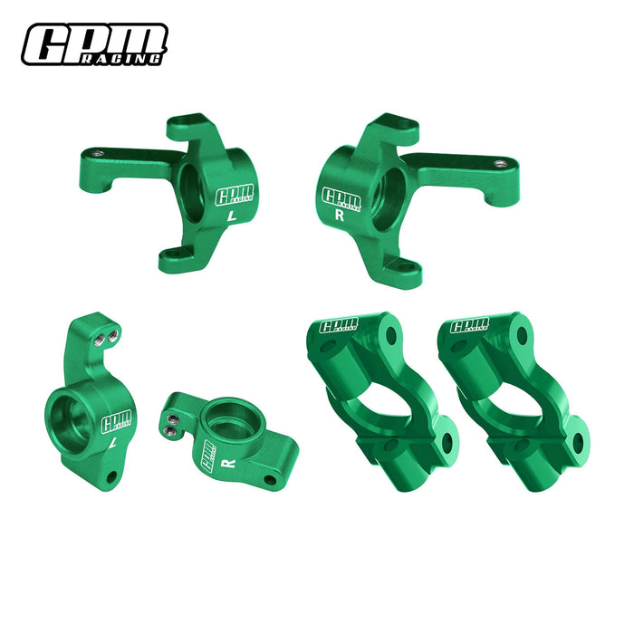 Front Caster Blocks & Spindles & Rear Hubs for LOSI Micro-B/T (AL)