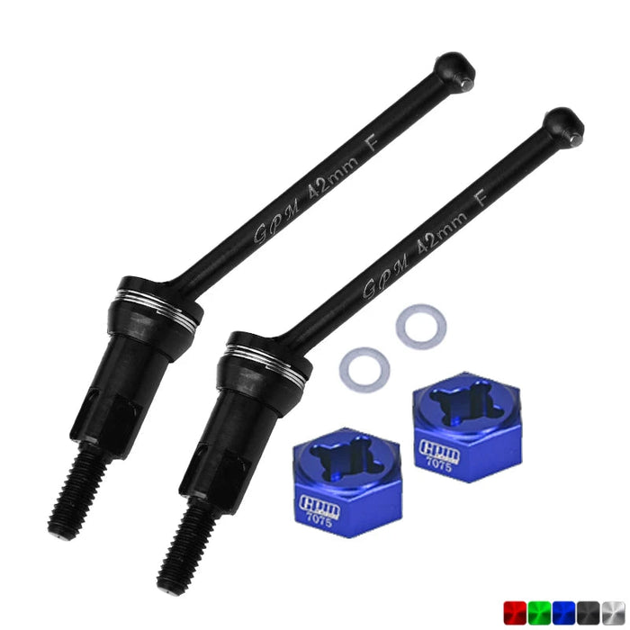 GPM Vorderer CVD Antriebswellen 42mm für ARRMA Mojave Grom 1/16 (Stahl)