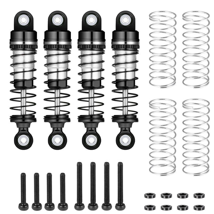 4PCS Shock Absorbers for FMS LC80 1/18 (Aluminium)