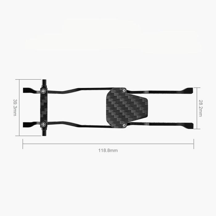 INJORA LCG Chassis Kit for Axial SCX30 1/30 (Alu)