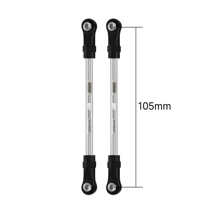 INJORA Builders Links with Rod Ends 1/10 (RVS)