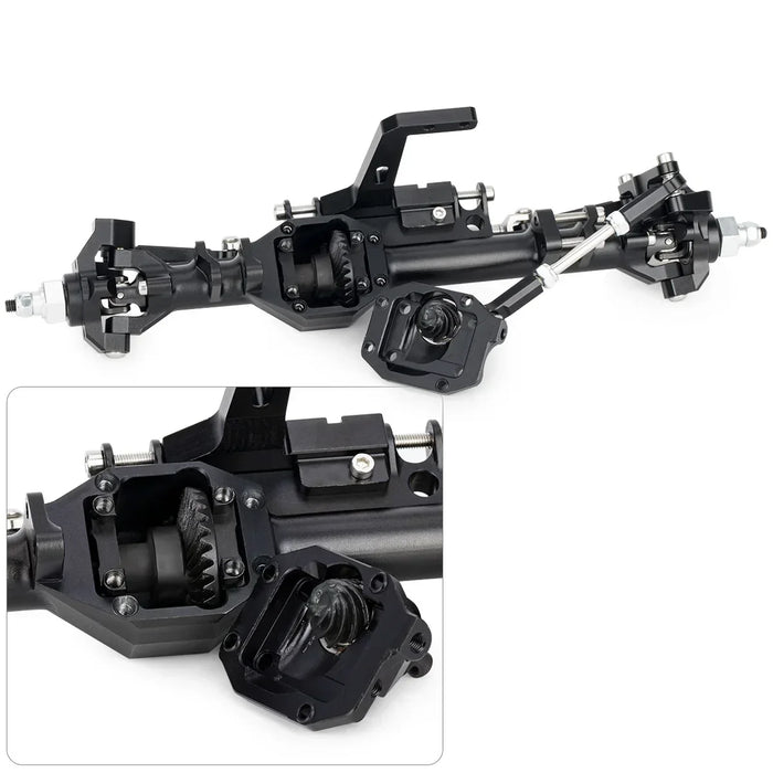 Front & Rear Straight Axle Set for Vanquish H10 1/10 (Alu)