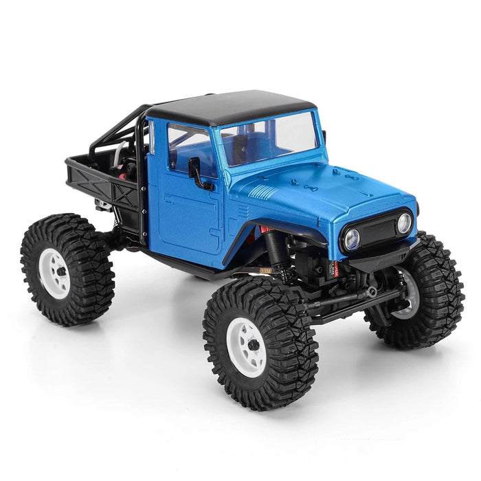 Pare-chocs avant INJORA et support arrière pour Redcat Ascent-18 1/18 (Aluminium)