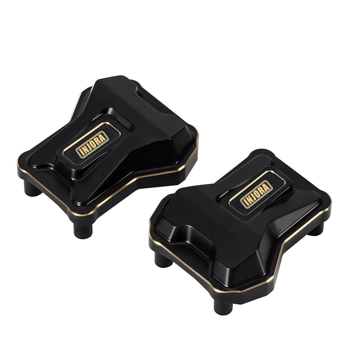 INJORA 61g Differential Axle Cover for FMS FCX10 1/10 (Brass)