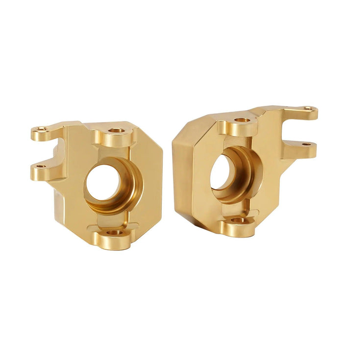 INJORA Steering Knuckle for Axial SCX10 III AR45 Straight Axle 1/10 (Messing)