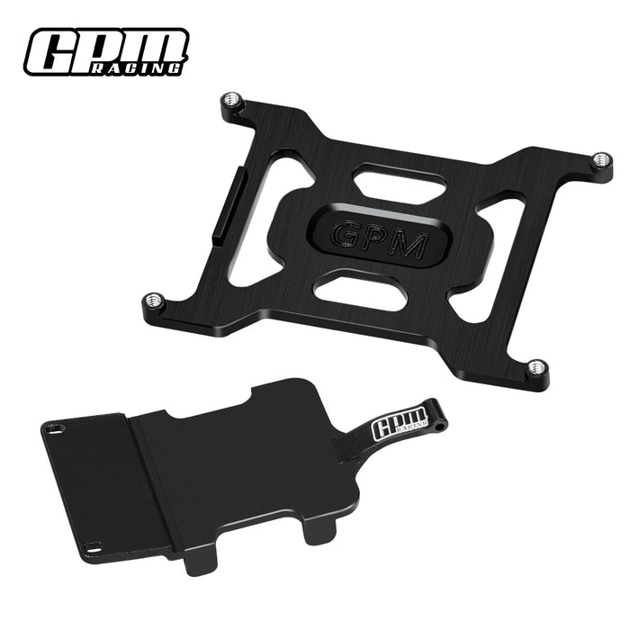 GPM Battery Holder & ESC & Receiver Mounting Plate for LOSI Micro-B 1/24 (AL)