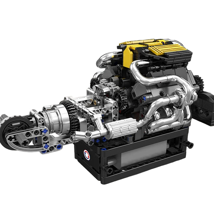 Mould King 10207 PAG Supersportwagen V12 Motor Bausteine (761 Stück)