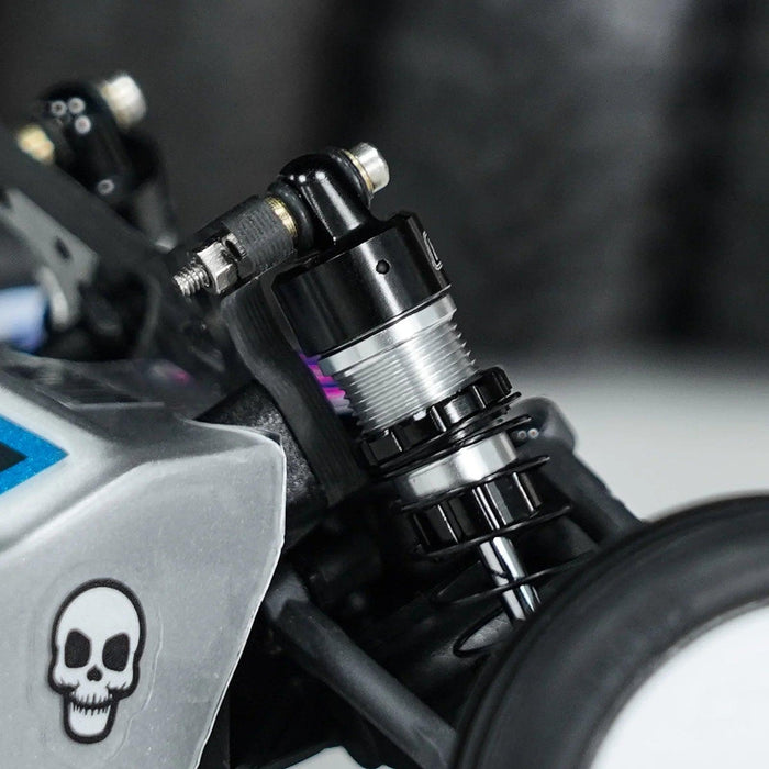 4PCS INJORA Amortisseurs à huile pour Losi Micro-B Micro-T (Aluminium)