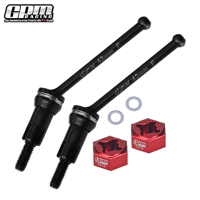 GPM Vorderer CVD Antriebswellen 42mm für ARRMA Mojave Grom 1/16 (Stahl)