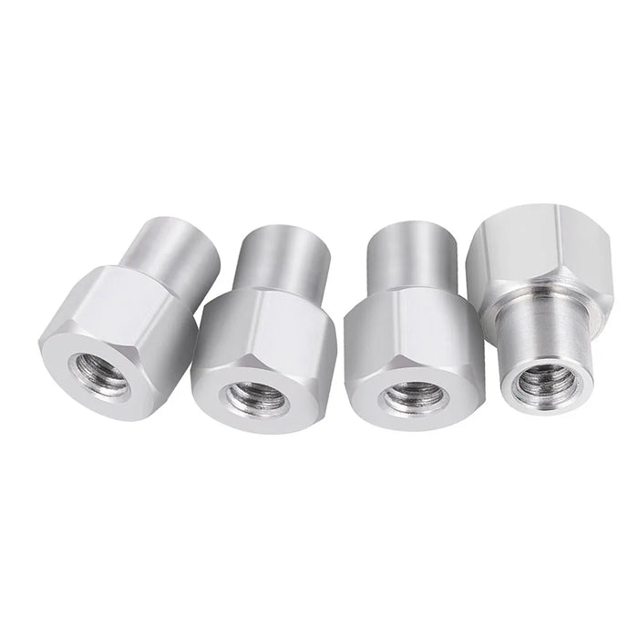 4PCS Adaptateur hexagonal étendu 2mm/3mm/5mm pour Axial SCX24 FCX24M 1/24 (RVS)