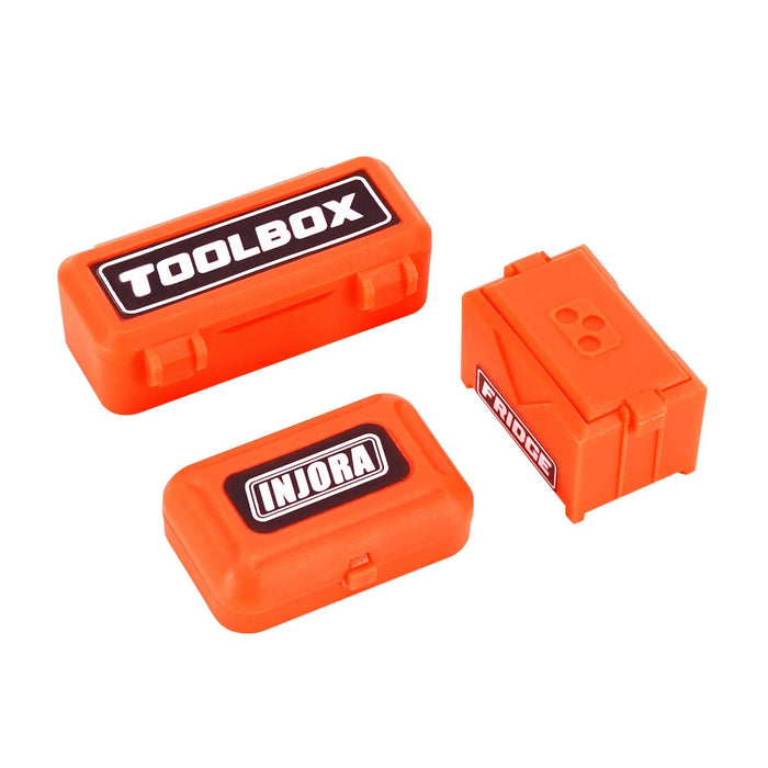 INJORA Scale Mini Tool Box Decoration Accessories 1/18 1/24