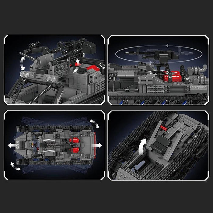 Mould King 20030 EV2 All-Terrain Tracked Vehicle (1046 Pieces)