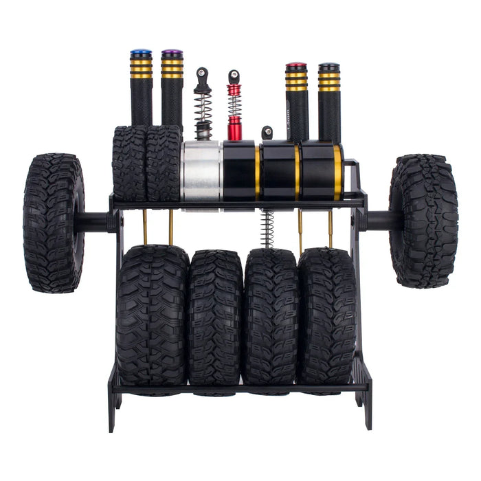 Tires Shocks Display Rack 1/10 (Alu)