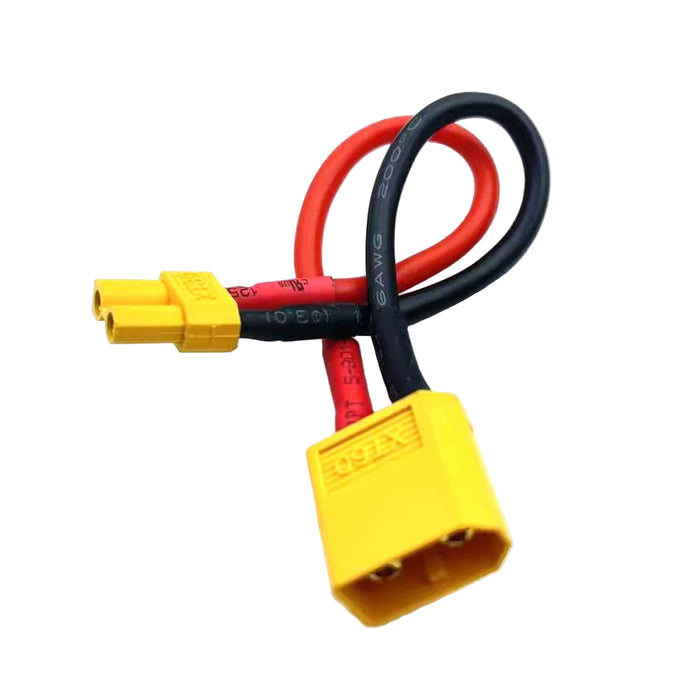 1PC 10cm Adaptateur de connecteur de batterie Lipo XT60 (M) vers XT30 (F)