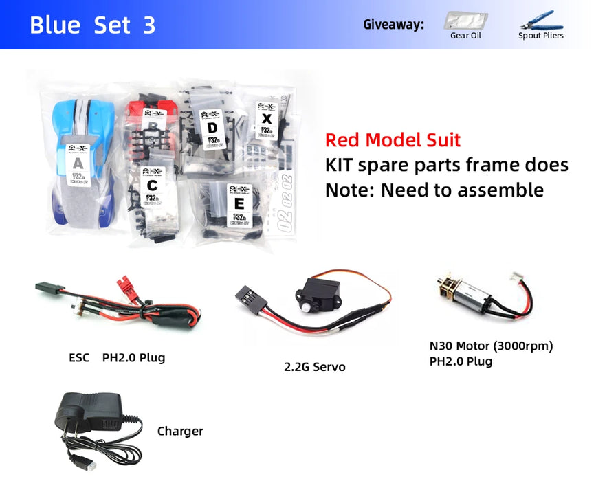 Orlandoo Hunter OH32X02 1/32 RWD Short Course KIT