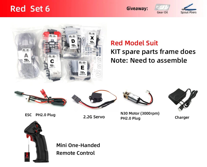 Orlandoo Hunter OH32X02 1/32 RWD Short Course KIT