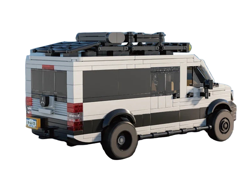 JieStar 66011 MB Racer RV Modèle Blocs de Construction (578 Pièces)