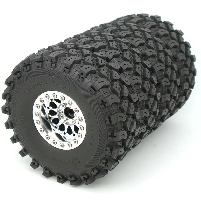 TxxRcss 4PCS 1.9" 120x44mm Beadlock Wheel Set 1/10 (Alu)