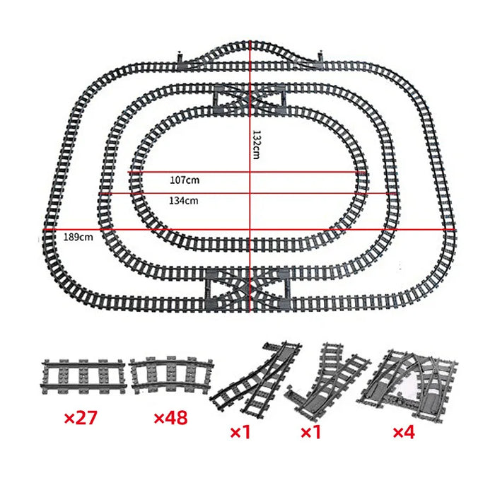 Building Set Train Tracks