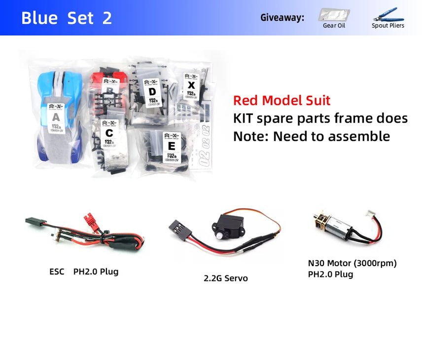 Orlandoo Hunter OH32X02 1/32 RWD Short Course KIT