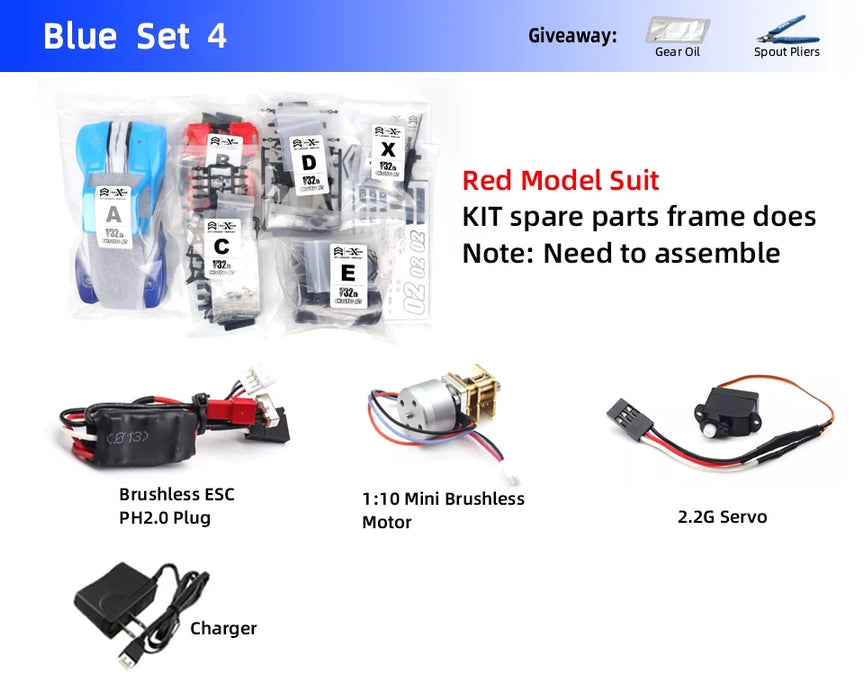 Orlandoo Hunter OH32X02 1/32 RWD Short Course KIT