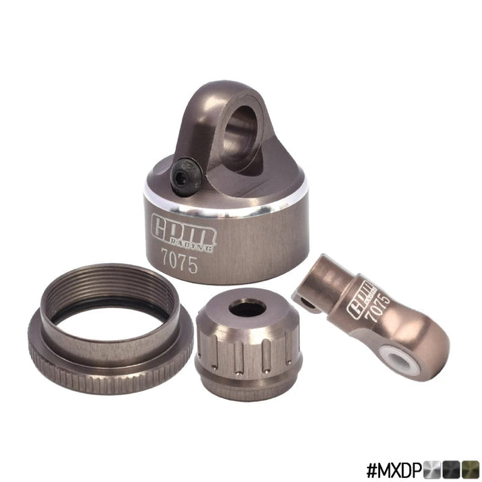 GPM Shock cap & Shock End Set for LOSI Promoto MX SM 1/4 (Alu)