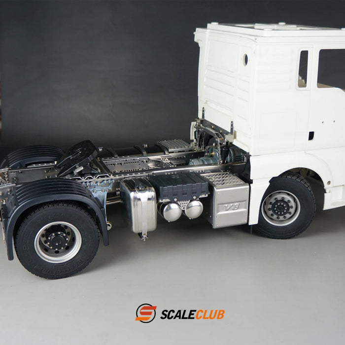 Scaleclub MAN 4x4 4x2 Chassis 1/14 (Metaal)