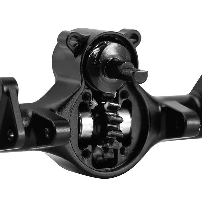 Axes planétaires +4mm avec arbres à double joint pour Axial SCX24 1/24 (Alu, laiton)