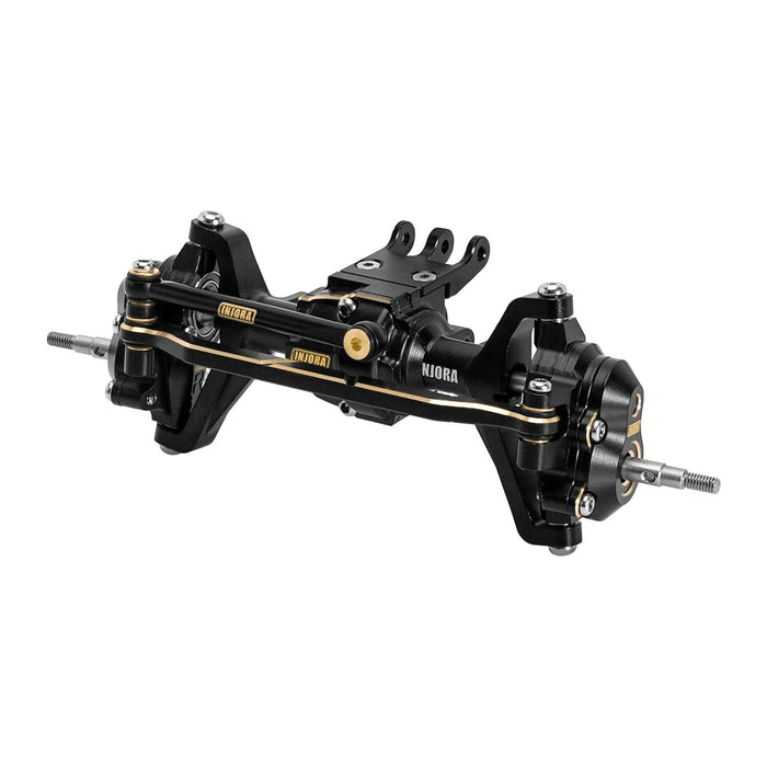 INJORA Essieux de portail complets pour Redcat Ascent-18 1/18 (laiton et aluminium)