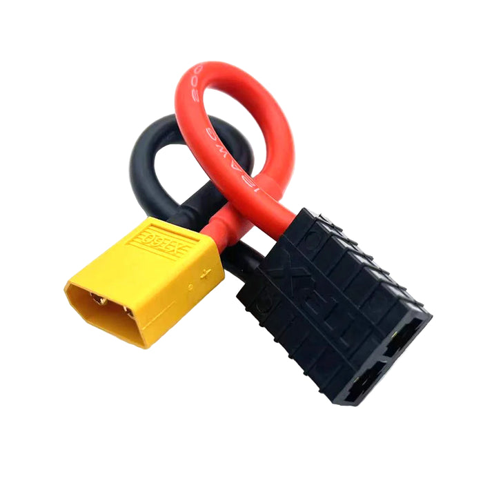 1PC 10cm XT60 (M) vers TRX (F) Adaptateur de connecteurs de batterie Lipo